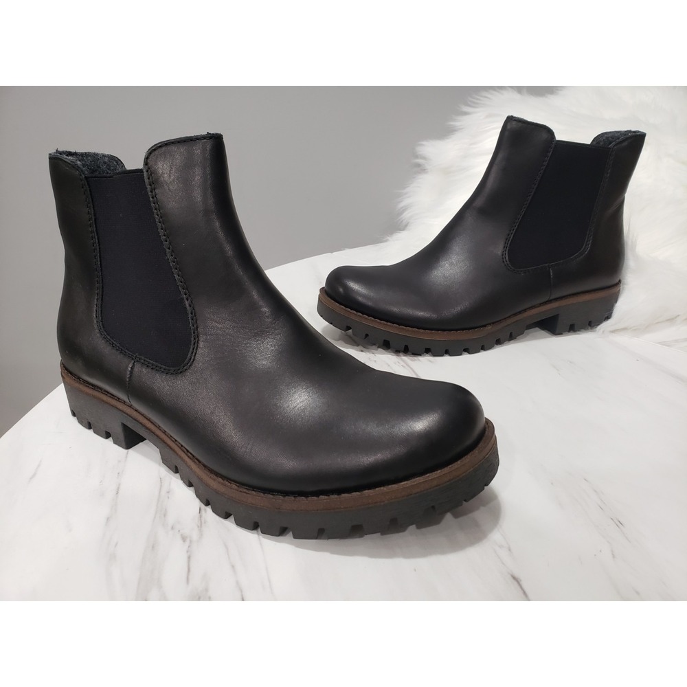 NEW RIEKER Women's 78578-25 PAYTON Side-Zip Chelsea Ankle Boots Size EU 41